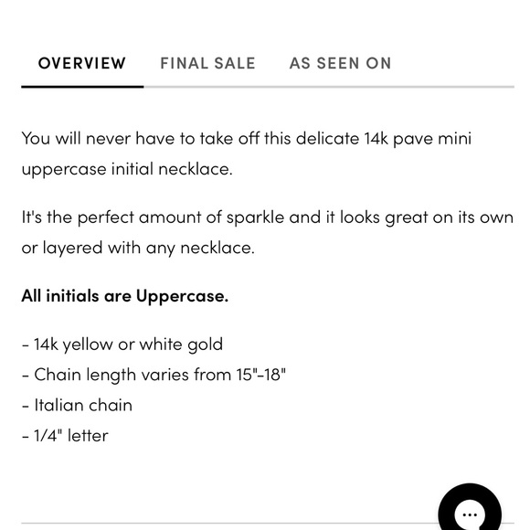 Jennifer Zeuner Gigi 14K Gold “K” Initial Necklace - Picture 5 of 9